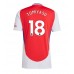 Arsenal Takehiro Tomiyasu #18 Domácí Dres 2024-25 Krátkým Rukávem